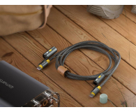 4smarts Kabel USB-C Explorer 3w1 240W 1.5m czarny - 1512623 - zdjęcie 2